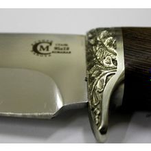 Россия Нож Ворсма туристический Скиф, сталь 95х18, дерево-венге (кузница Семина)