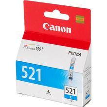 Картридж струйный Canon CLI-521C для PIXMA iP3600 4600 MP540 620 630 980 (9мл) голубой