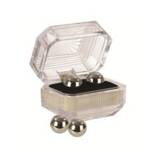 Серебристые вагинальные шарики Silver Balls In Presentation Box (7295)