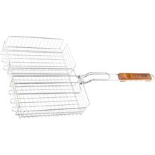 Решетка гриль 260 Х 320 Х 65 мм. объёмная, хромированная PALISAD CAMPING