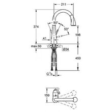 Смеситель Grohe Zedra 32294SD1 для кухонной мойки