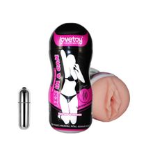 Мастурбатор-вагина Sex In A Can Vibra Vagina Tunnel (109411)