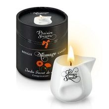 Массажная свеча с ароматом мака Plaisir Secret Jardin Secret De Provence Coquelicot 80мл