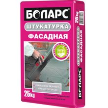 Штукатурка фасадная Боларс серая (25 кг)