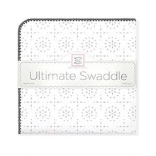 SwaddleDesigns Sterling Sparklers серая