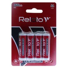 Аккумулятор Relato AA2600 Ni-MH 2600mAh AA HR6 (Упак.4шт)