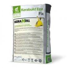 Раствор Kerakoll Kerabuild Eco Fix для антисейсмической адаптации зданий, эко-совместимый, минеральный, 25 кг