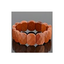 Бусики-Колечки Браслет Авантюрин "Адамант" арт. бНАВ-57(20-14)-18-1