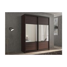 РВ-мебель Шкаф-купе 2-х дверный Кааппи 6 Венге 140х45х230 см