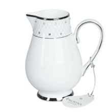 Молочник Princess с кристаллами, фарфор, swarovski