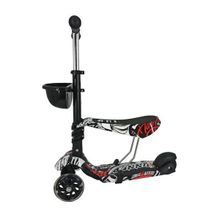 Самокат 3-х колесный 3 в 1 SportElite SE110 граффити