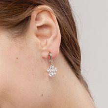 Серьги "Цветок", Swarovski Crystal Shik (арт. 74917-89)