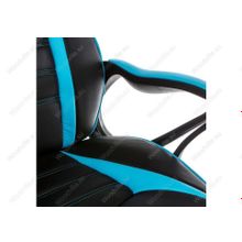 Компьютерное кресло Monza черное   синий