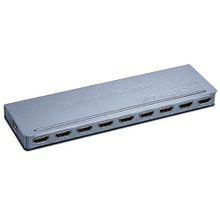 Orient HSP0108H-mini HDMI Splitter (1in - 8out,  1.4b) + б.п.