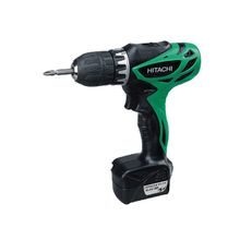 Дрель аккумуляторная Hitachi DS10DFL (10.8V, LI-ION, 22Нм, 2 акк, 1.5Ач, 1.0кг, кейс)