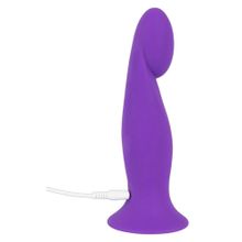 Фиолетовый G-стимулятор с вибрацией Pure Lilac Vibes - 18 см. Фиолетовый