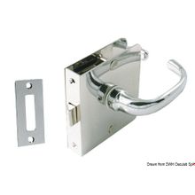 Osculati Lock right without handle 80x70 mm, 38.135.06