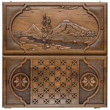 Нарды резные "Долина Арарата" 60