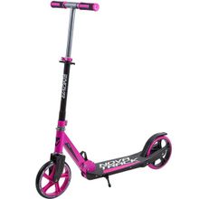 Самокат городской NOVATRACK POLIS розовый (колеса 200*200 мм)