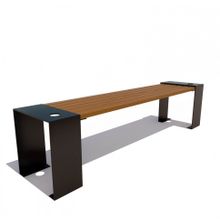 Скамейка уличная «КРАСНОГОРСК» (1,5м)