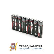 Батарейка ANSMANN RED 5015280 LR6  SR8, в упак 80 шт