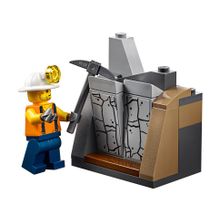 Конструктор LEGO 60185 City Mining Трактор для горных работ