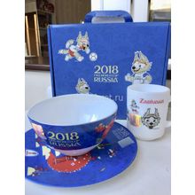 Набор детской посуды для завтрака  "Забивака - Чемпионат мира 2018" ОСЗ 66522 N6361