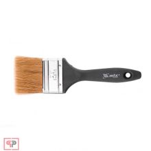 MTX Кисть плоская "Евро" 2,5", натуральная щетина, пластмассовая ручка MTX