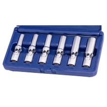 KA-1196A Головки для свечей накаливания шарнирные. набор 6 предметов