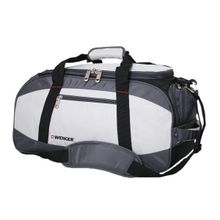 Сумка спортивная серая 52x25x30см Wenger Mini Soft Duffle