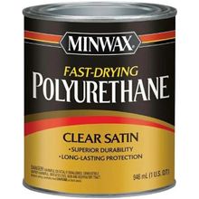 Minwax Fast Drying Polyurethane 946 мл полуматовый