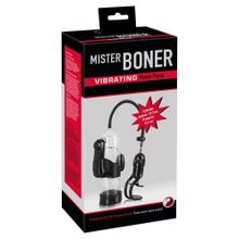 Orion Помпа для пениса с вибропулей Mister Boner (прозрачный)