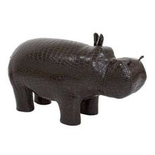 Мебельимпекс Пуф Leset Бегемот   темно-коричневый крокодил ID - 310501