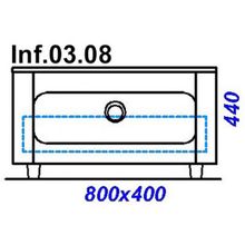 Aqwella Тумба напольная Инфинити H8 W