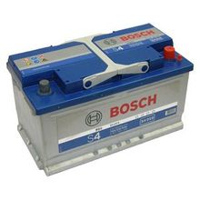 Аккумулятор автомобильный Bosch Silver S4 010 6СТ-80 обр. (низкий) 315x175x175