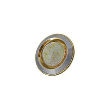 Elvan 16001Y SN-G METAL+CRYSTAL точечный встаиваемый светильник