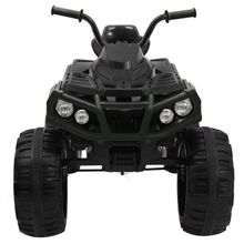Детский квадроцикл Grizzly ATV 4WD Black 12V с пультом управления - BDM0906-4