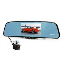 Автомобильный видеорегистратор-зеркало с 2-мя камерами и сенсорным экраном Eplutus D10