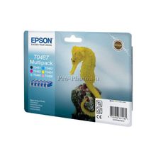 Набор картриджей Epson T0487 (C13T04874010) Multipack