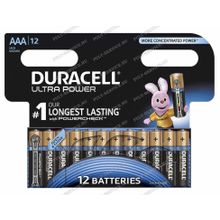 Батарейка Duracell LR03 (AAA) (1,5V) UltraPower блист-12