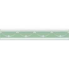 KERAMA MARAZZI STG D563 6307 Бордюр Петергоф зелёный 25х4,2х8