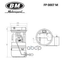 Электробензонасос В Сборе Топливный Logan BM-Motorsport арт. FP0007M
