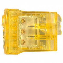 Пружинный клеммник Nylbloc auto для 3 клемм - 24A - 450 В~ - оранжевый | код. L034323 | Legrand