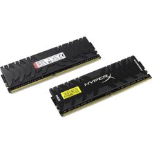 Модуль памяти   Kingston HyperX Predator   HX433C16PB3K2 16   DDR4 DIMM 16Gb  KIT  2*8Gb    PC4-26600   CL16