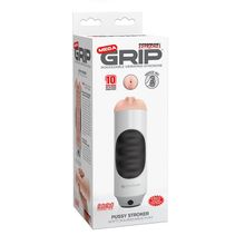 Мастурбатор-вагина Mega Grip Vibrating Stroker Pussy (68983)