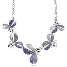 Колье под серебро, Laetitia Moreau (арт. 72798-4)