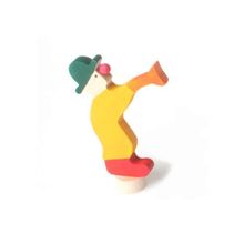 Фигурка декоративная для подсвечников - клоун желтый (Grimms)
