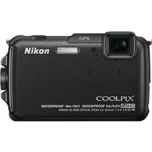 Фотоаппарат Nikon Coolpix AW110 черный