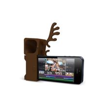 Подставка для iPhone 5 Ozaki O!Music Zoo+ Deer, цвет Brown (OM936DA)