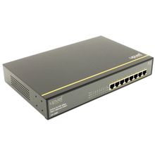 Коммутатор  UPVEL   UP-218FE   8-port Fast Ethernet PoE+ Switch  (8UTP 10 100Mbps PoE)